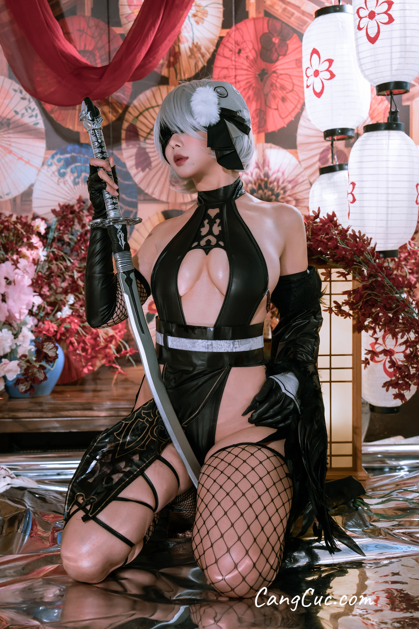 Coser@云溪溪 (Yunx1x1) & 奶桃 – 2B本 YoRHa No.2 Type B 下 ảnh 79